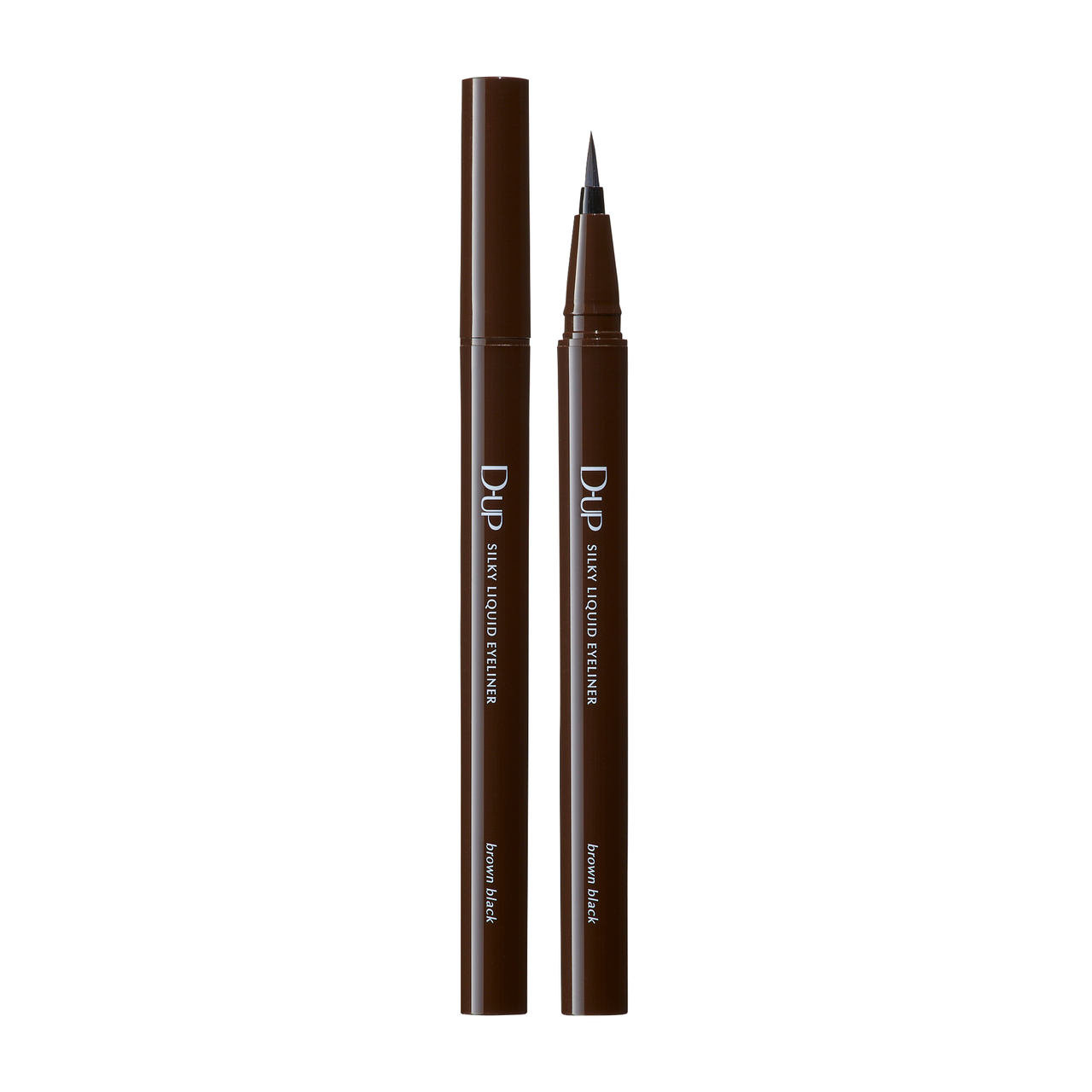 Eyeliner liquide soyeux D-UP Eyeliner noir marron imperméable lisse