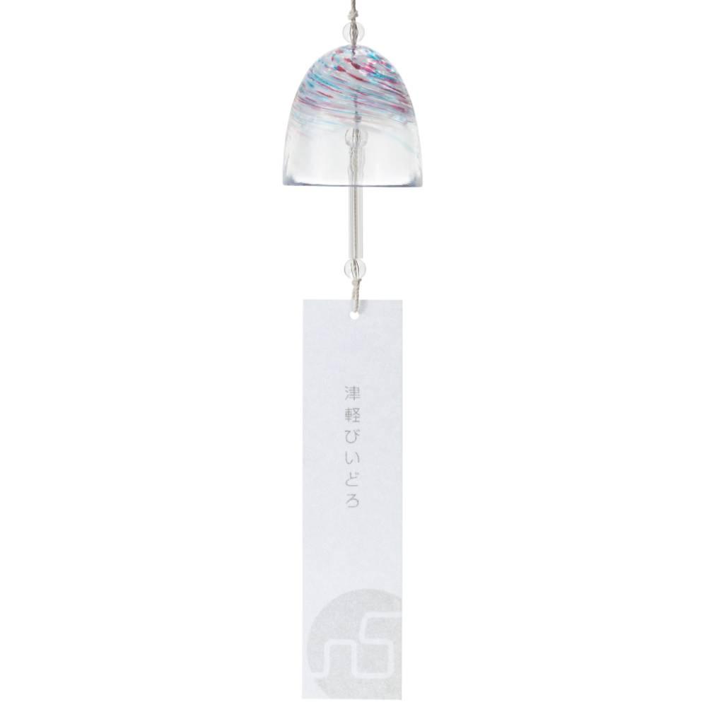 Handmade Tsugaru Vidro Glass Furin Wind Chime Colorful Spring Design
