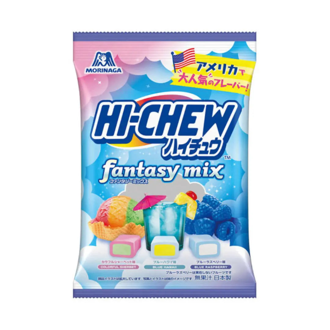 Hi-Chew Assortiment Fantasy Mix Bonbons aux fruits juteux et moelleux 68 g