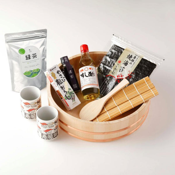 J Taste Authentic Sushi Making Kit & Sushi Ingredients 10 Pieces