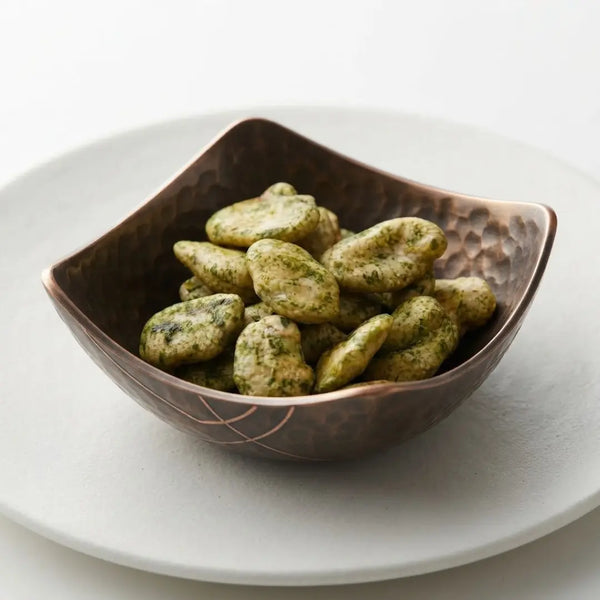 Kameya Wasabi Soramame Real Wasabi Coated Crunchy Broad Beans 50g (Pack of 3)