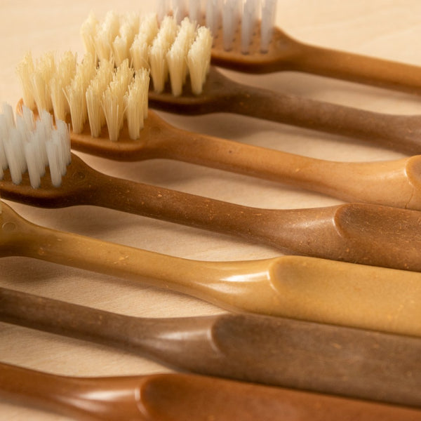 Meguru Eco Friendly Bamboo Toothbrush Gentle Natural Bristle