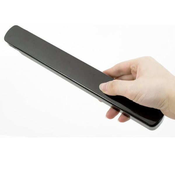 Minimalist Sliding Plastic Chopsticks Case Heat-Resistant Black 25.8cm