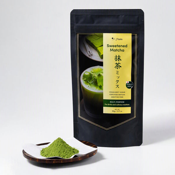 J Taste Multipurpose Sweetened Matcha Green Tea Powder 90g