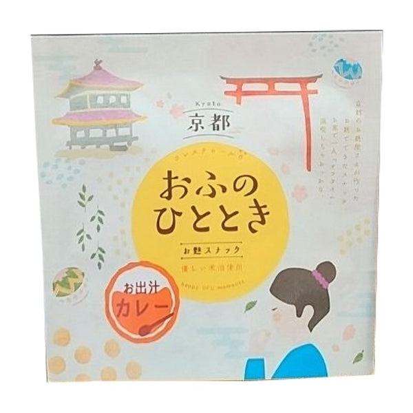 Itofu Additive-Free Wheat Gluten Snack Curry Flavor 50g (Pack of 3)