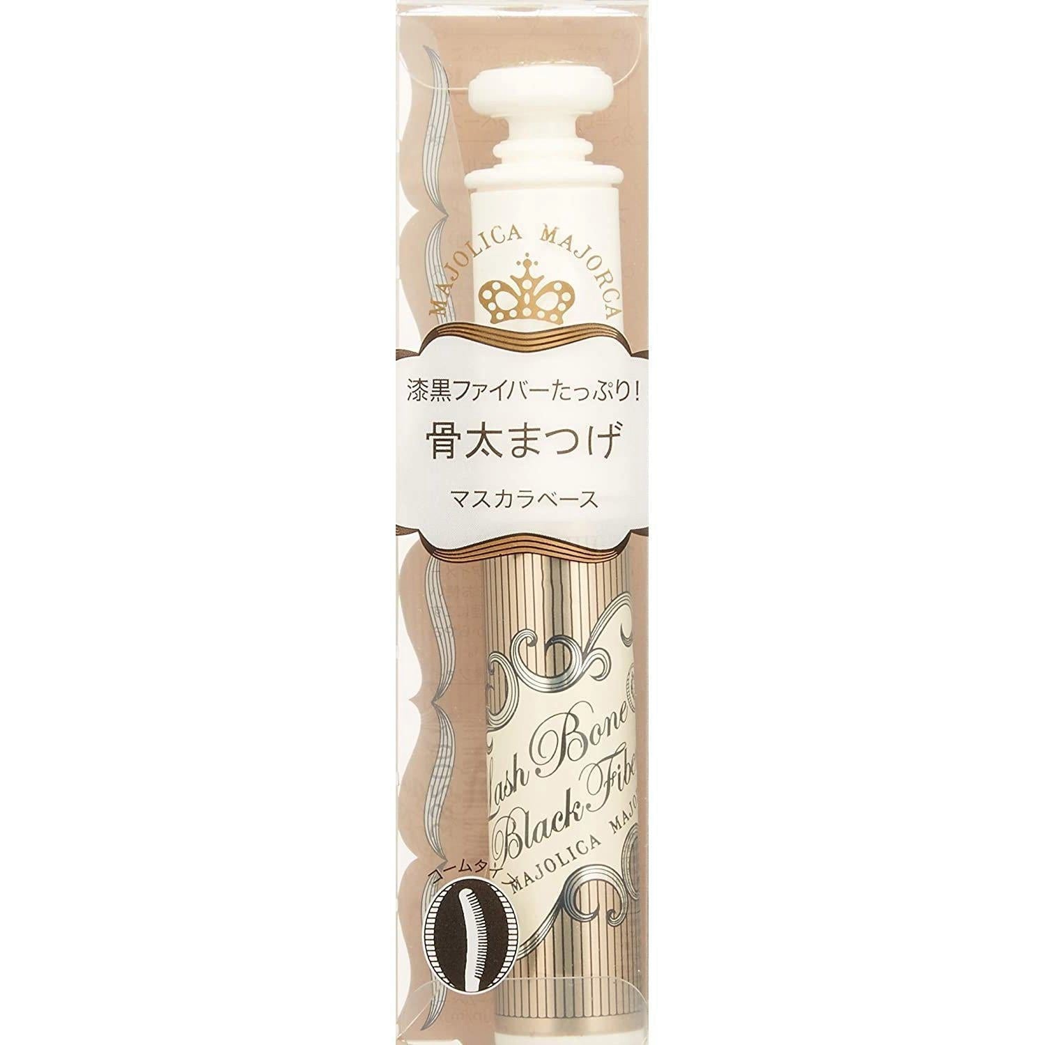 Majolica Majorca Lash Bone Black Fiber In Waterproof Mascara Base 6g