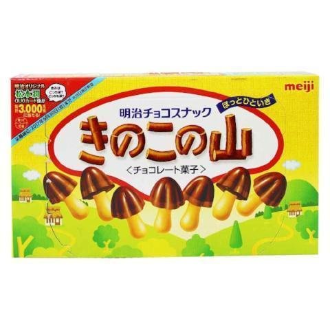 Meiji Kinoko no Yama Chocolate Mushroom Shaped Biscuits 70g