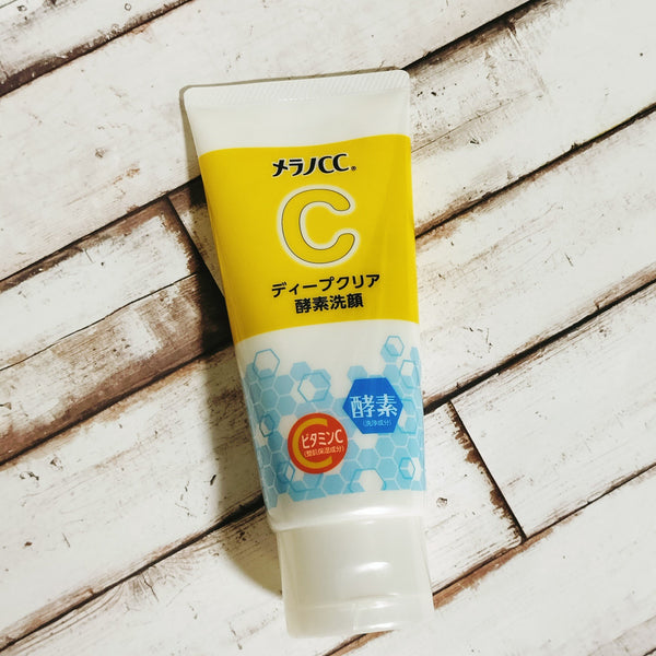 Rohto Melano CC Deep Clear Enzyme Face Wash for Clogged Pores 130g