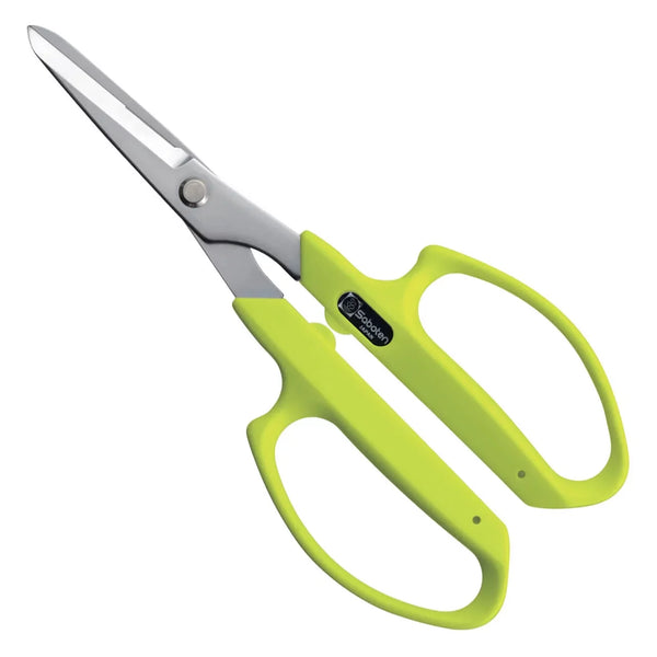 Saboten Floral & Garden Scissors Chrome-Plated Blades With Sharpener