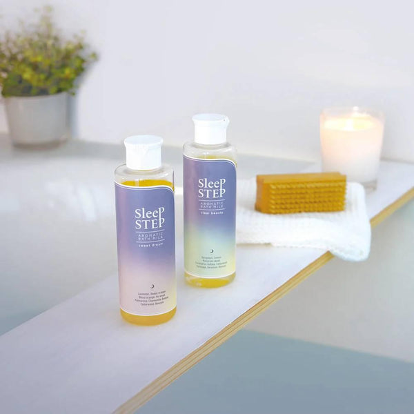 Sleep Step Bath Milk Clear Beauty Refreshing Herbal Bergamot 200ml