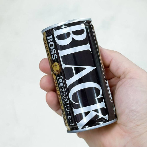 Boss Coffee Black Sugar Free Canned Coffee