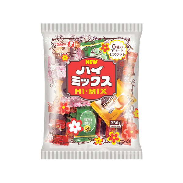 Takara Biscuit New Hi-Mix Sharing Size Assorted Biscuits 6 Variations 230g