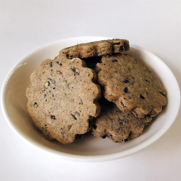 Wadaman Crispy Rich Black Sesame Sablé Cookies 40g