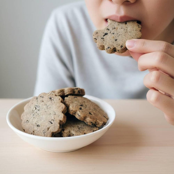Wadaman Crispy Rich Black Sesame Sablé Cookies 40g