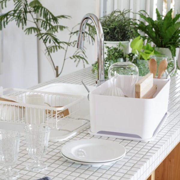 Wahei Freiz Compact Multi Functional Dish Drainer Dish Drying Rack
