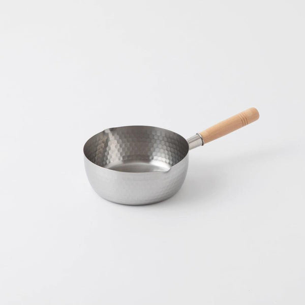 Yoshikawa Yukihira Saucepan Stainless Steel Pot 2.2 Quart 20cm YH6753